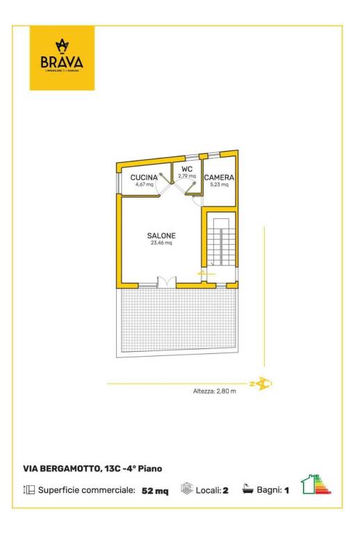 Plan_VIA BERGAMOTTO n. 13C Interno DX Piano 4