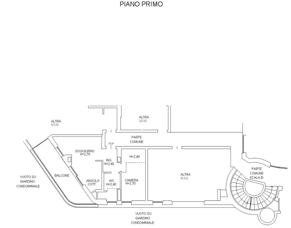 Planimetria annunci via Alserio 10 locazione