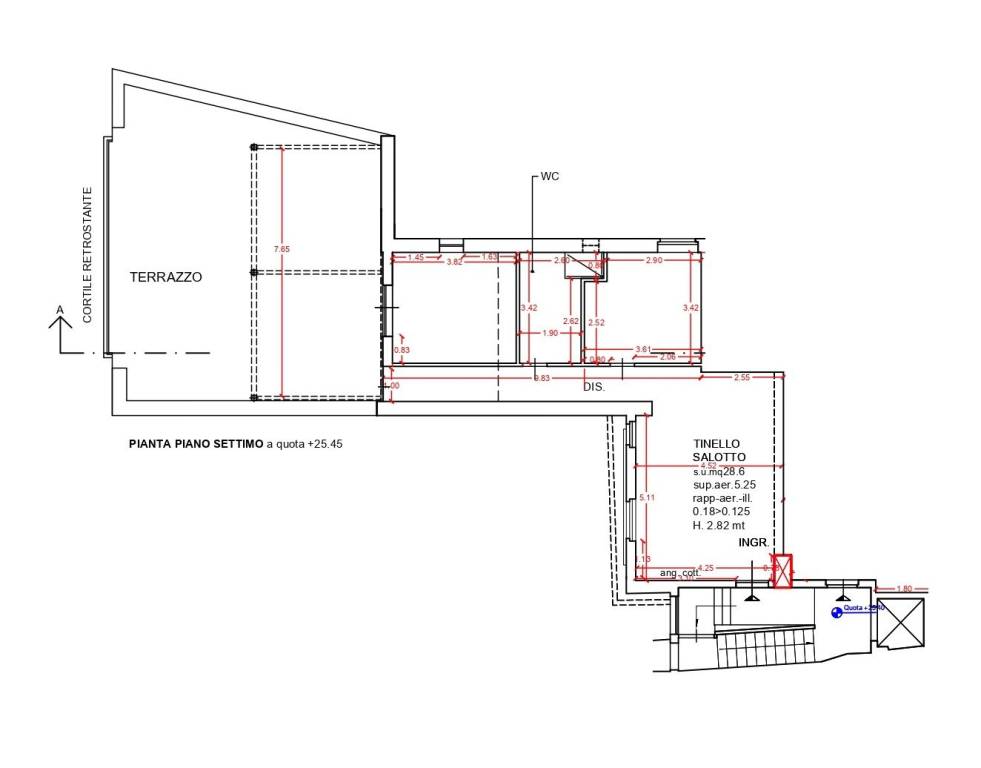 GAF-202 PLANIMETRIA