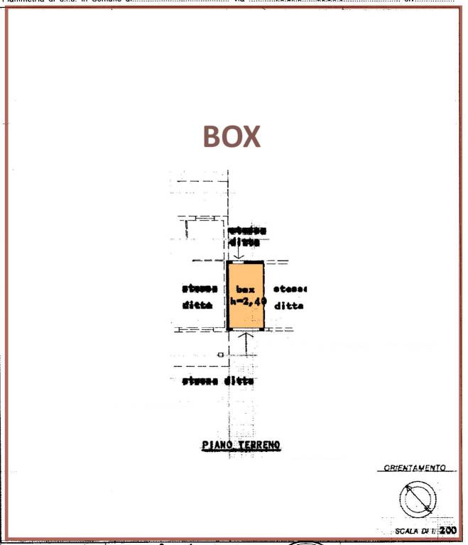 scheda BOX  fissiraga ALBERTOSI