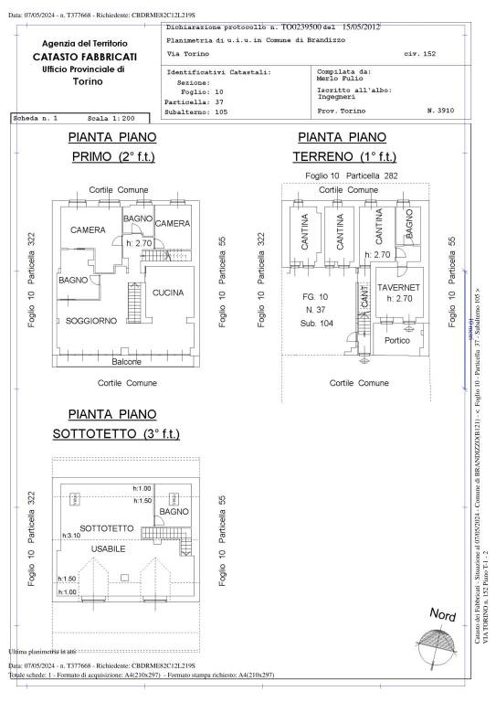 Planimetria Abitazione