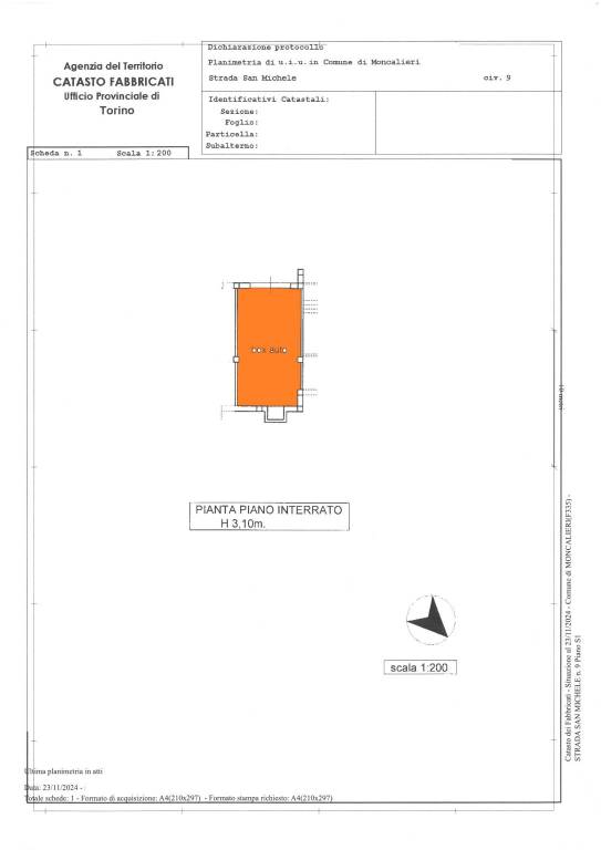 Plan box San Michele