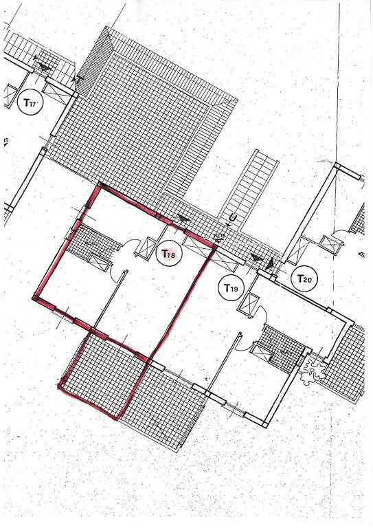 Pianta del T18 estratto da progetto_20240704_0001 