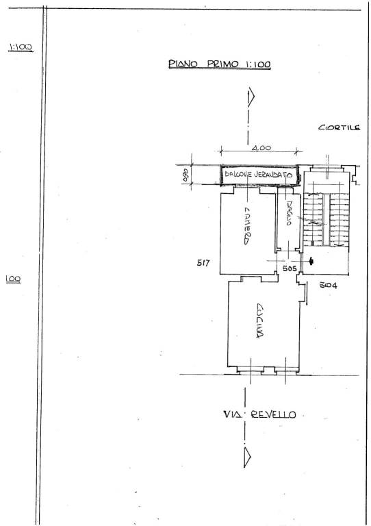 Plan Via Revello 1