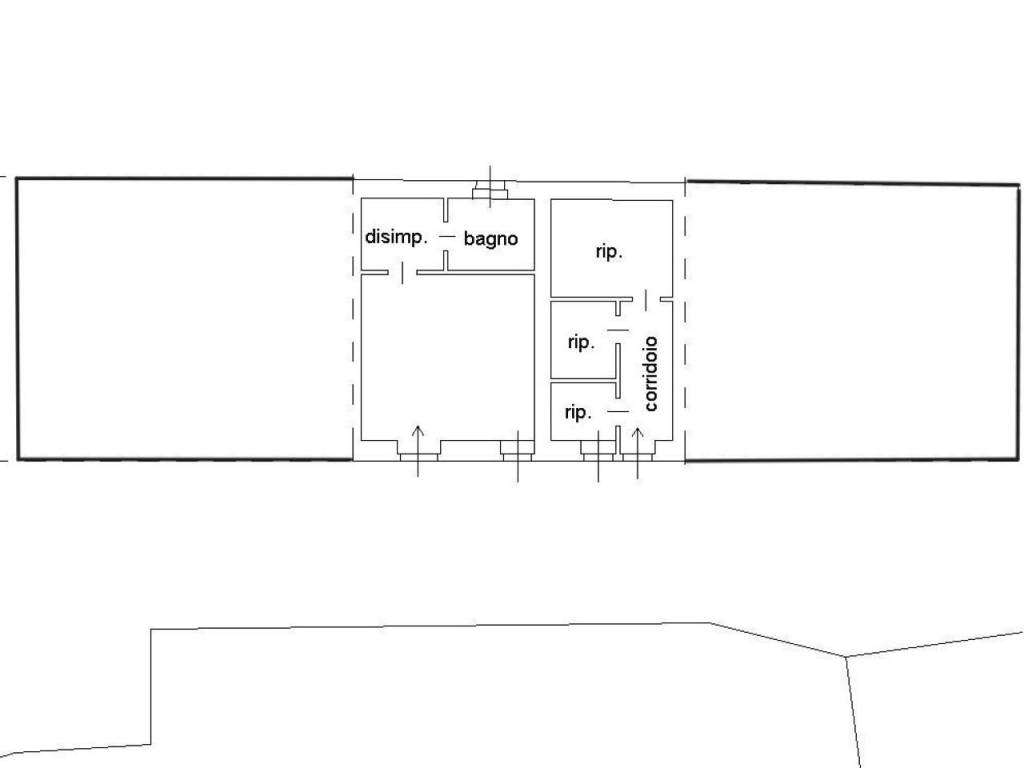 Plan CA.1801 piano terra