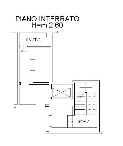 Planimetria cantina