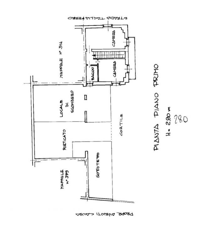 PLANIMETRIA 1°PIANO