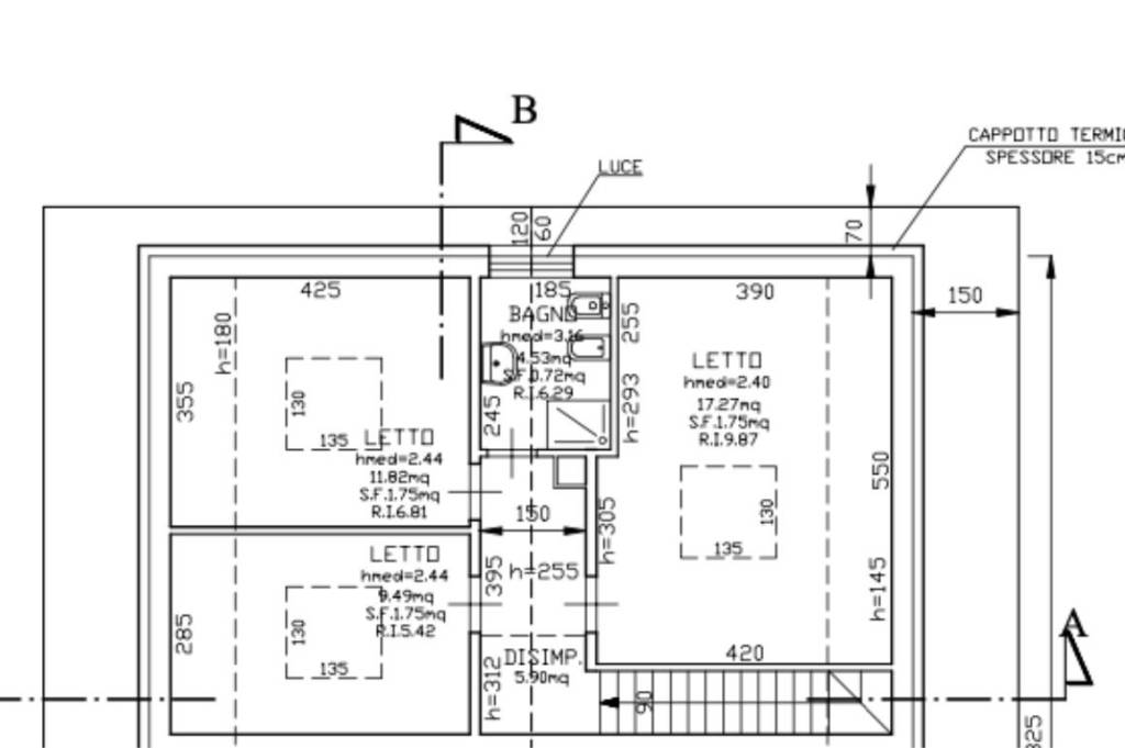 Planimetria 2°piano 1