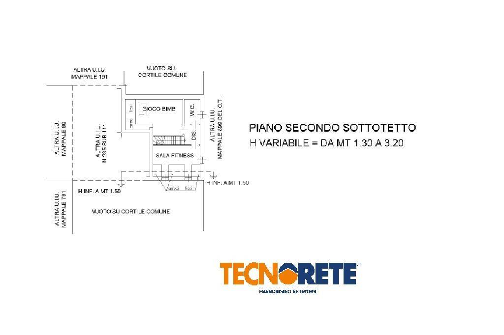 PLAN. PIANO SOTTOTETTO