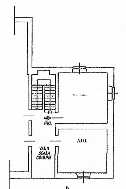 PIANTINA SOTTOTETTO