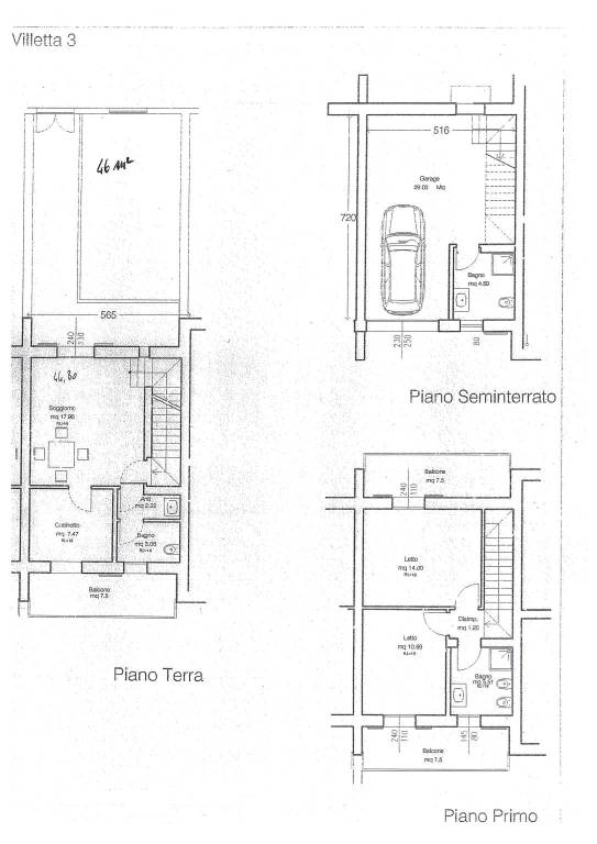 PLANIMETRIA villetta centrale 1