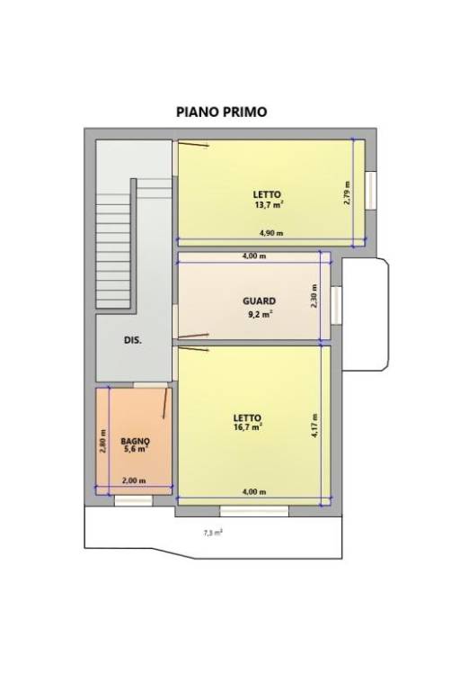 plan via del parco p1