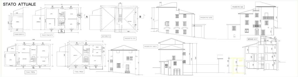 Planimetria stato di fatto
