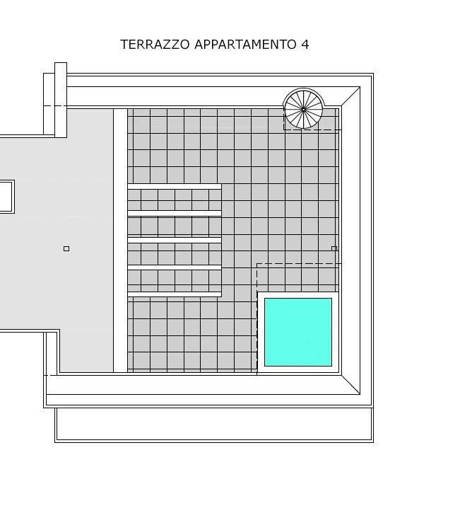 Appartamento 4 terrazza tetto