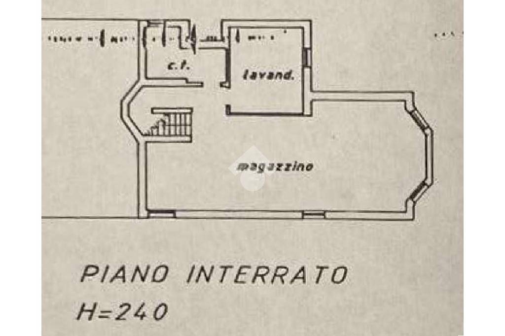 PLANIMETRIA PIANO INTERRATO