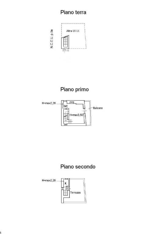 Planimetria Casa Terrazza Ostunese