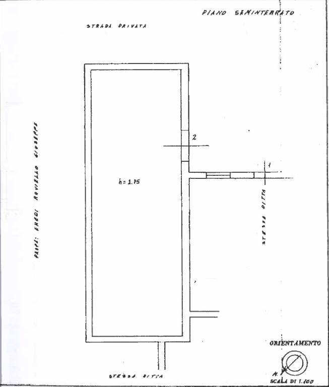 piano seminterrato 1