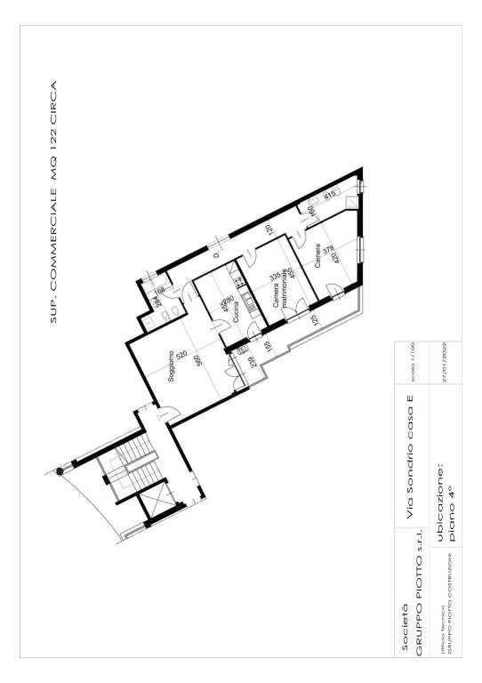 SCHEDA ALLOGGIO 4° PIANO 1