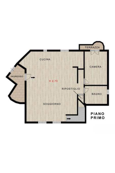 floor plan piano primo