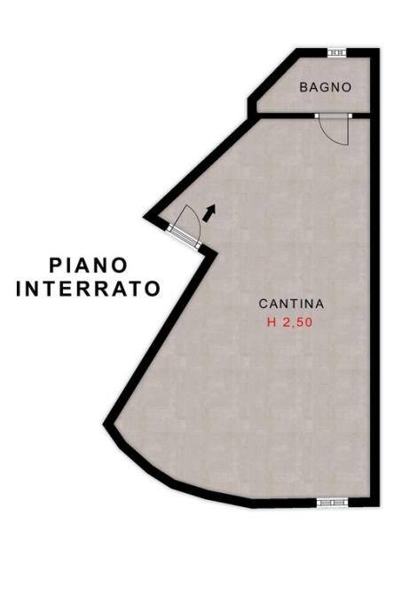 FLOOR PLAN INTERRATO