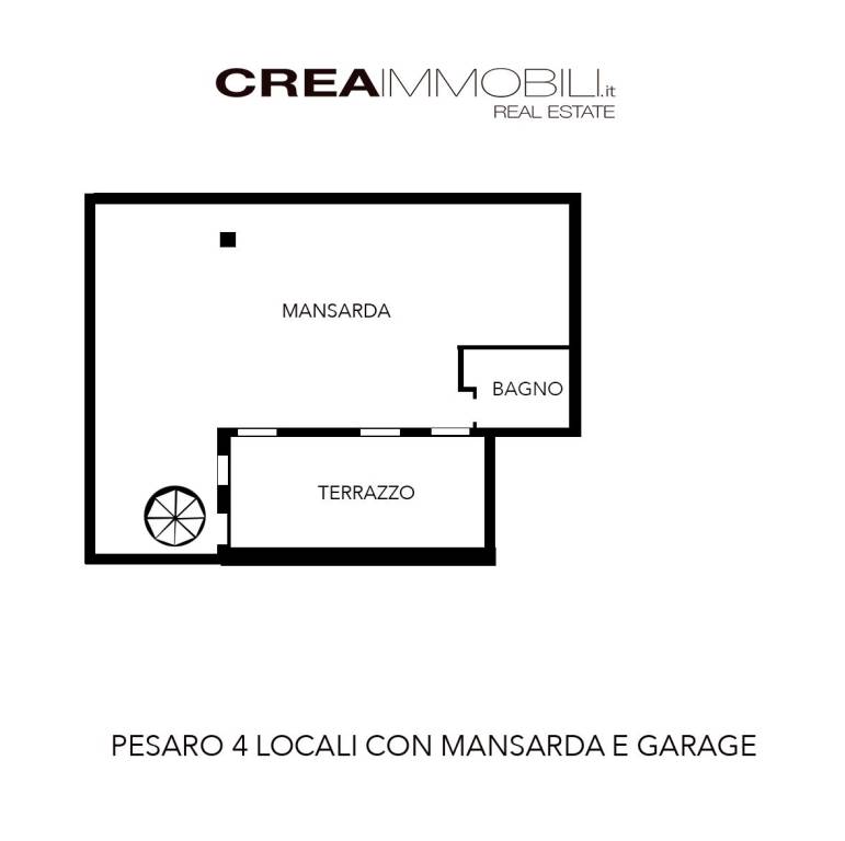 PLANIMETRIA PESARO SOTTOTETTO