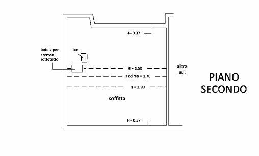 Piano Secondo Soffitta
