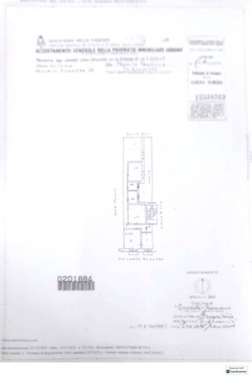 Planimetria via Conte Ruggero 1