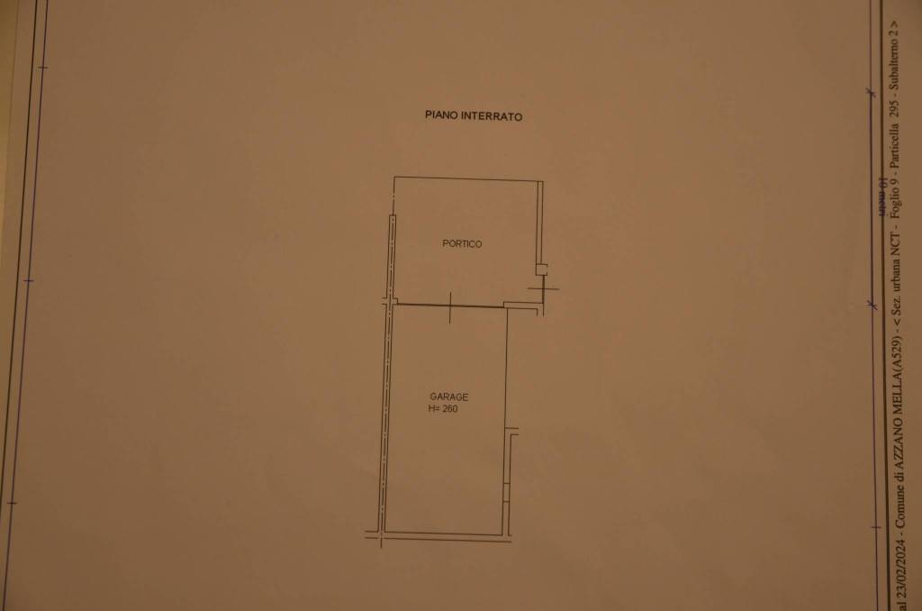 Box garage con portico