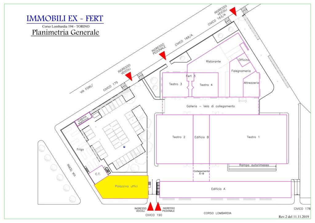 Planimetria palazzina