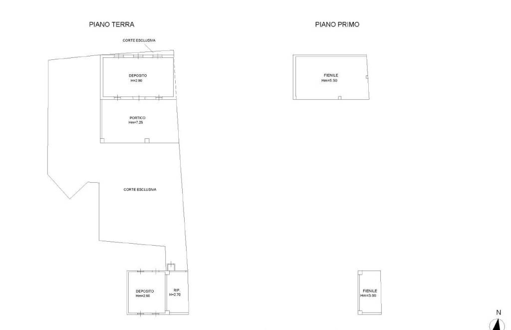 Planimetria depositi