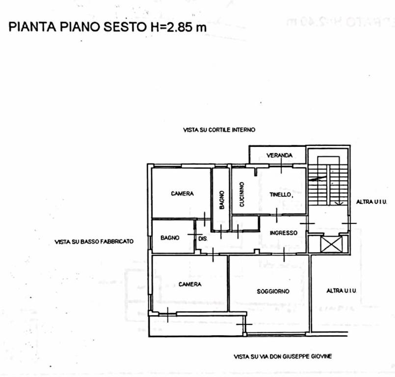 Piantina Sorrentino Via Don Giovine 11