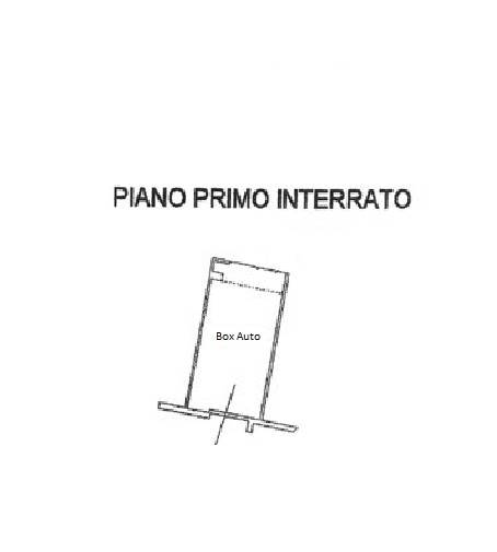Planimetria box auto per annuncio