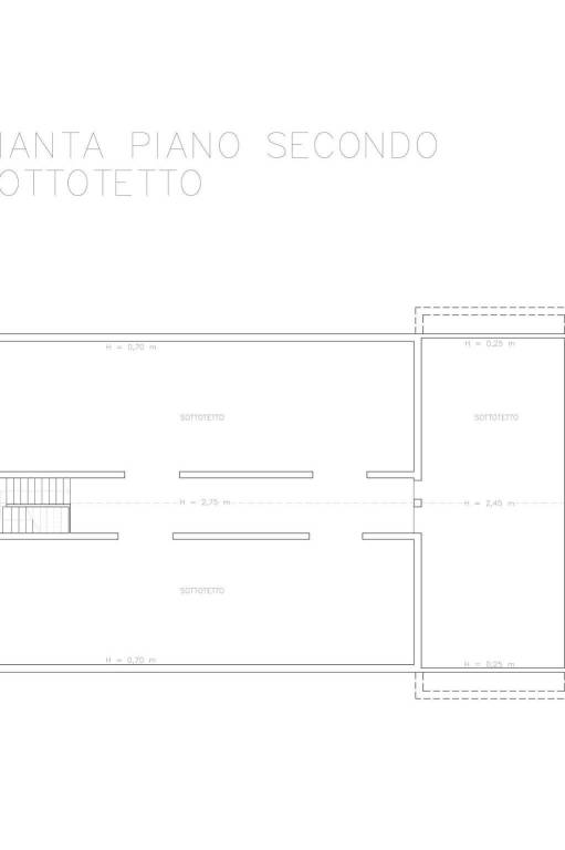 PIANO SECONDO_sottotetto