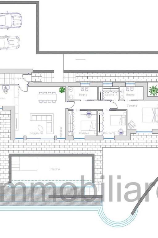 Planimetria piano terra