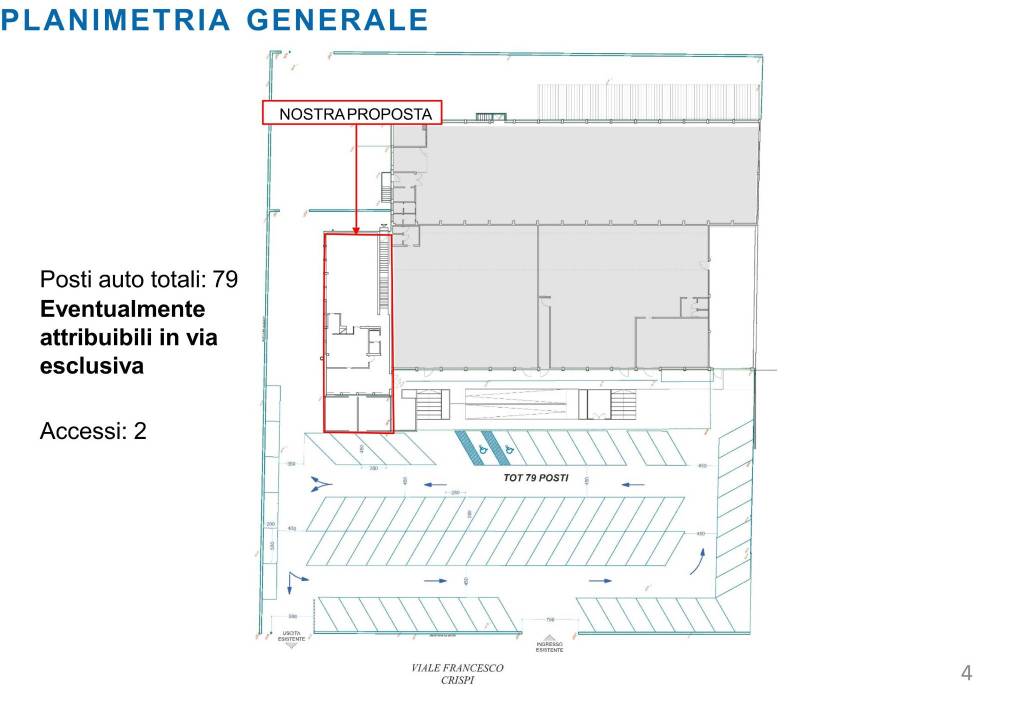 PLANIMETRIA - generale con parcheggi