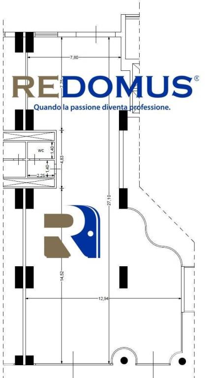 planimetria con logo