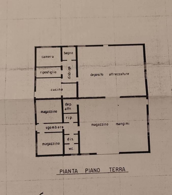 PLANIMETRIA CAPANNONE