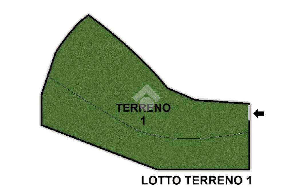 planimetria interattiva - lotto TERRENO 1