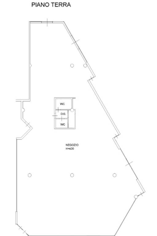planimetria negozio