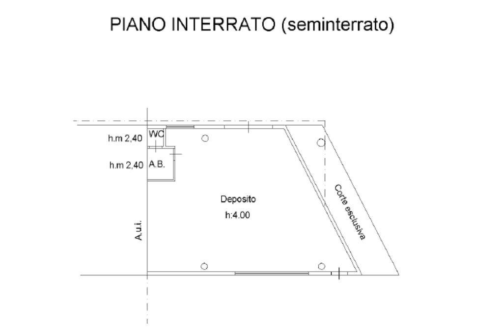 planimetria deposito
