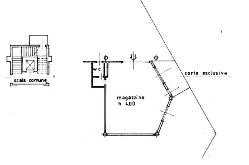planimetria magazzino