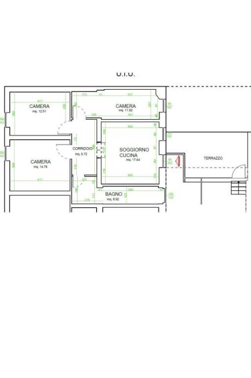 QUADRILOCALE TERRAZZO 105 M2