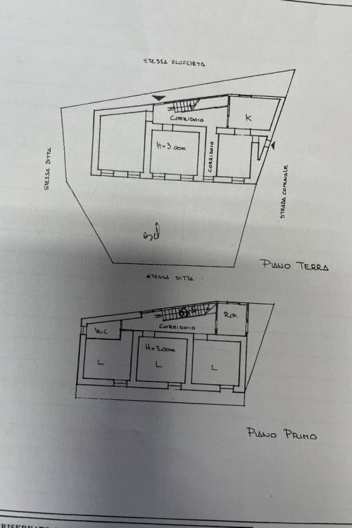 Planimetria 1 — Villa unifamiliare via Due Cone, Centro, Ceccano