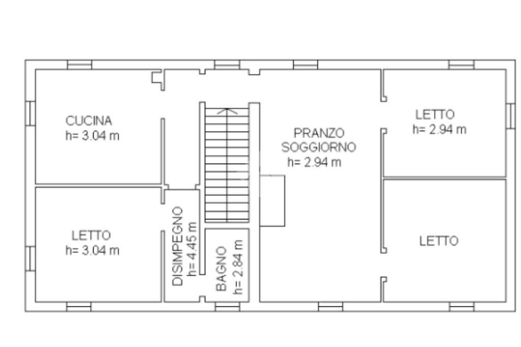 Planimetria interattiva piano primo