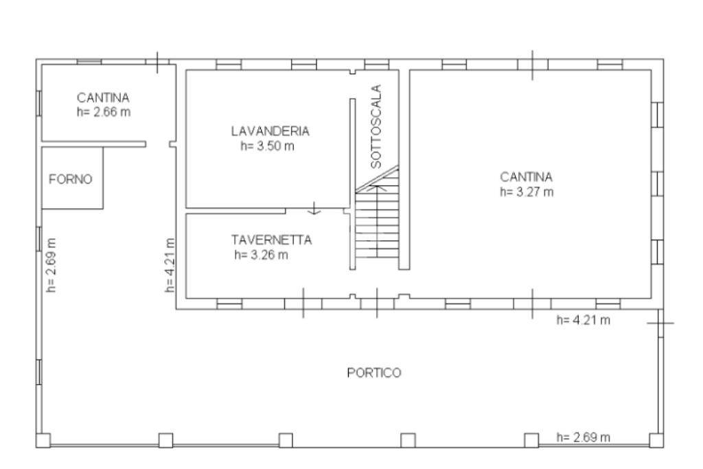 Planimetria interattiva piano terra