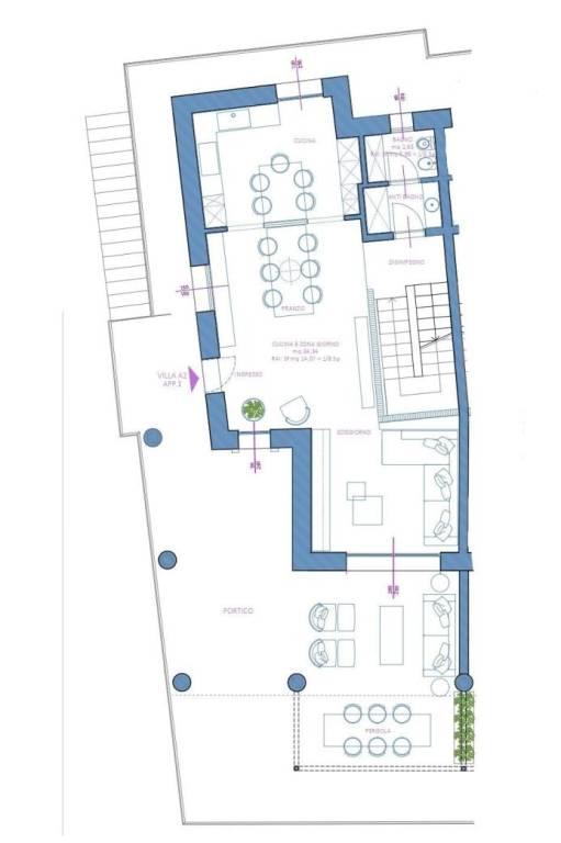 Plan VA.0863 piano terra