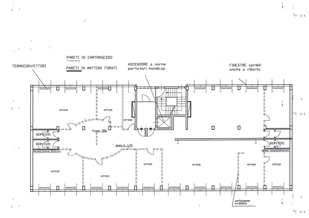 2 -   Mq. 500 civ. 76 Piano Secondo
