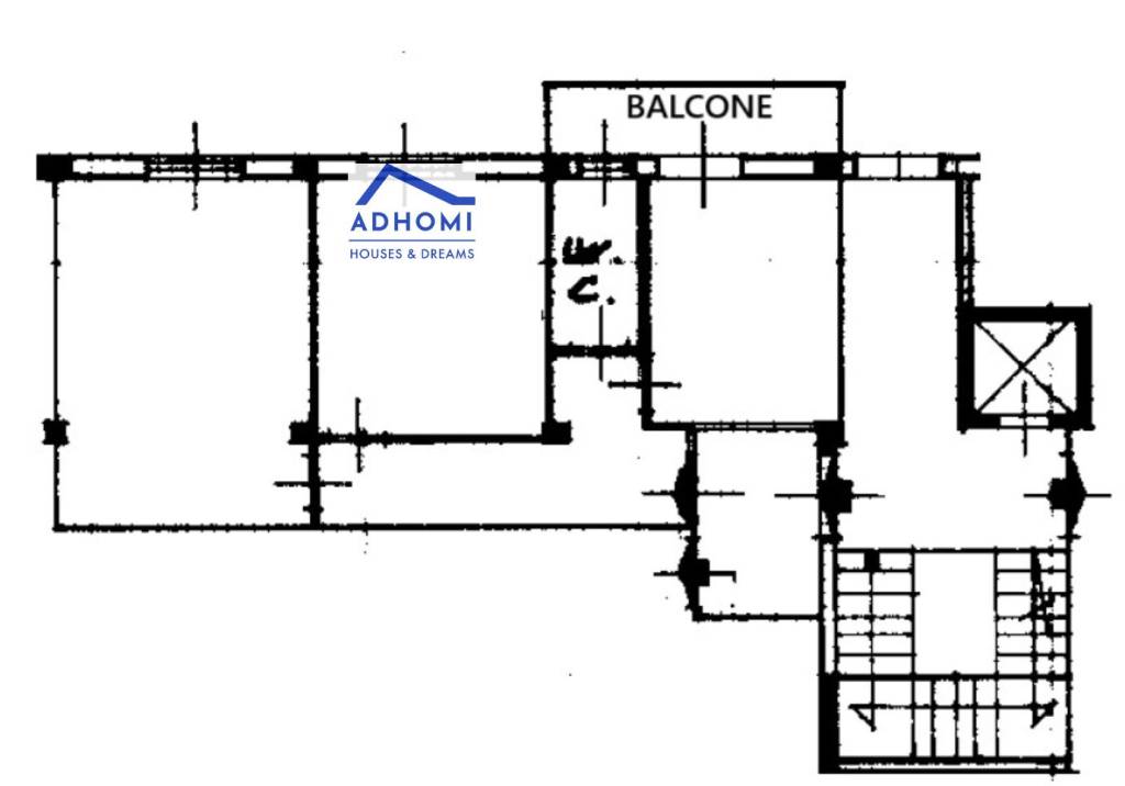 PLAN SCALA A 1°P SXDX SUB 24