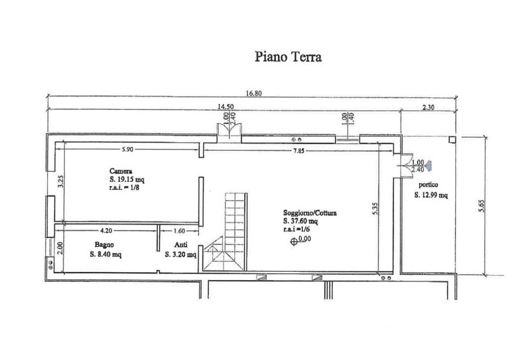 Planimetria piano terra