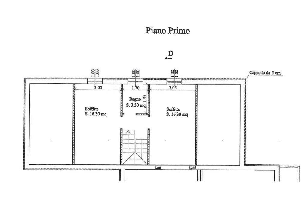 Planimetria Piano primo